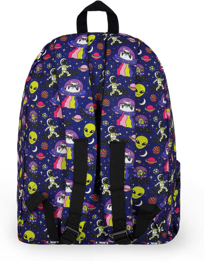 Legami - Zaino Per Scuola My Backpack, Cartella Scuola Foderata e Imbottita, Chiusura a Zip, Tasca Interna per Laptop e Tablet, Utilizzabile per viaggiare 32 L, 35 x 45 x 20 cm