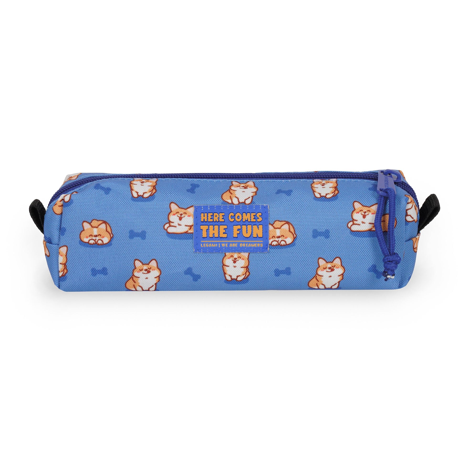 Legami - Astuccio My Pencil Case, Chiusura a Zip, in Plastica riciclata, Resistente, Capiente, Pratico, Astuccio per Scuola, per Ufficio, 22 x 6 cm