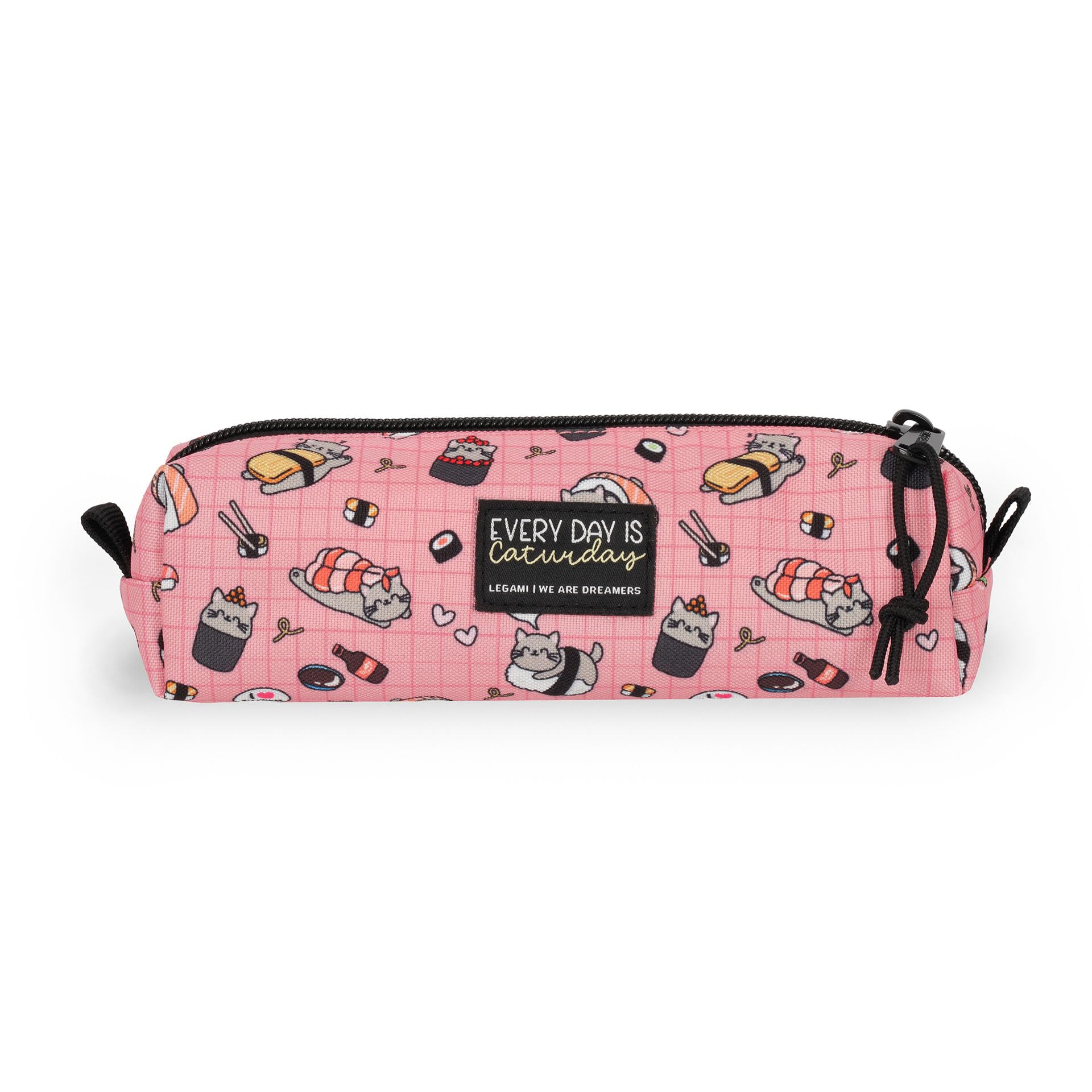 Legami - Astuccio My Pencil Case, Chiusura a Zip, in Plastica riciclata, Resistente, Capiente, Pratico, Astuccio per Scuola, per Ufficio, 22 x 6 cm