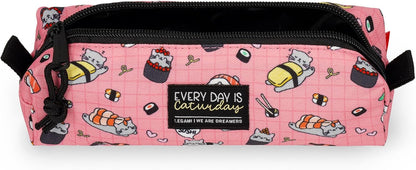 Legami - Astuccio My Pencil Case, Chiusura a Zip, in Plastica riciclata, Resistente, Capiente, Pratico, Astuccio per Scuola, per Ufficio, 22 x 6 cm
