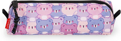 Legami - Astuccio My Pencil Case, Chiusura a Zip, in Plastica riciclata, Resistente, Capiente, Pratico, Astuccio per Scuola, per Ufficio, 22 x 6 cm