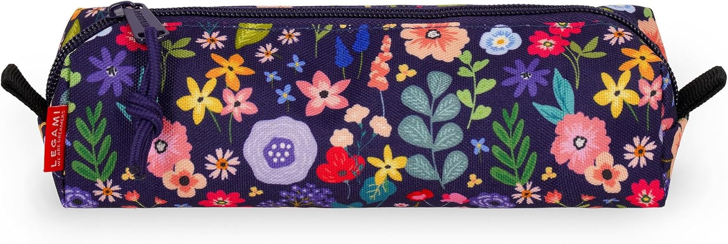 Legami - Astuccio My Pencil Case, Chiusura a Zip, in Plastica riciclata, Resistente, Capiente, Pratico, Astuccio per Scuola, per Ufficio, 22 x 6 cm