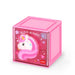 Legami - Cutie Cubes Desk Modular Box, Unicorn Theme, Desk Organizer, Storage Box, Sticker Sheet Included, Stackable, Multifunctional, ABS, 90 x 90 x 100 cm