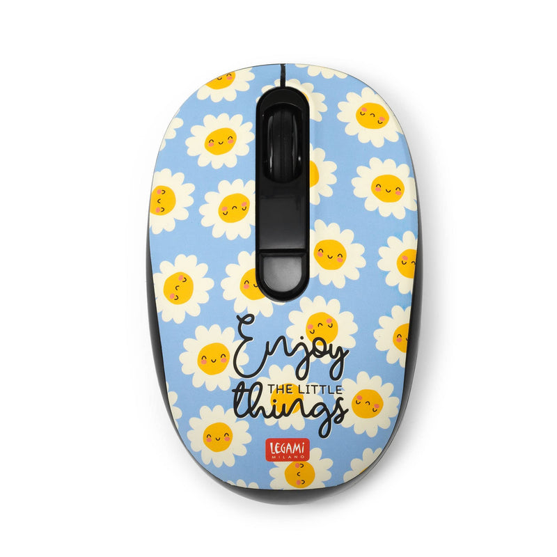 Legami Wireless Mouse - Daisy