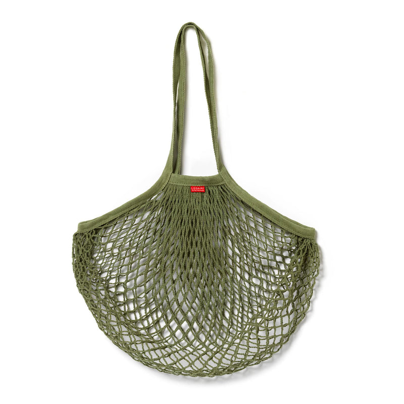 Legami - Borsa a Rete in Cotone, Dimensioni: 35 x 65 cm, Resistente, Pratica, Ecologica, Perfetta per la Spiaggia, Piscina, Mare, Scuola, per Portare i Giochi da Spiaggia, Teli Mare, Spesa