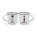 Legami Coffee Cups, Multi-Colour, 5.5 x 5.5 x 5 cm Poison & Antidote 5.5x5.5x5 cm Multi-Coloured