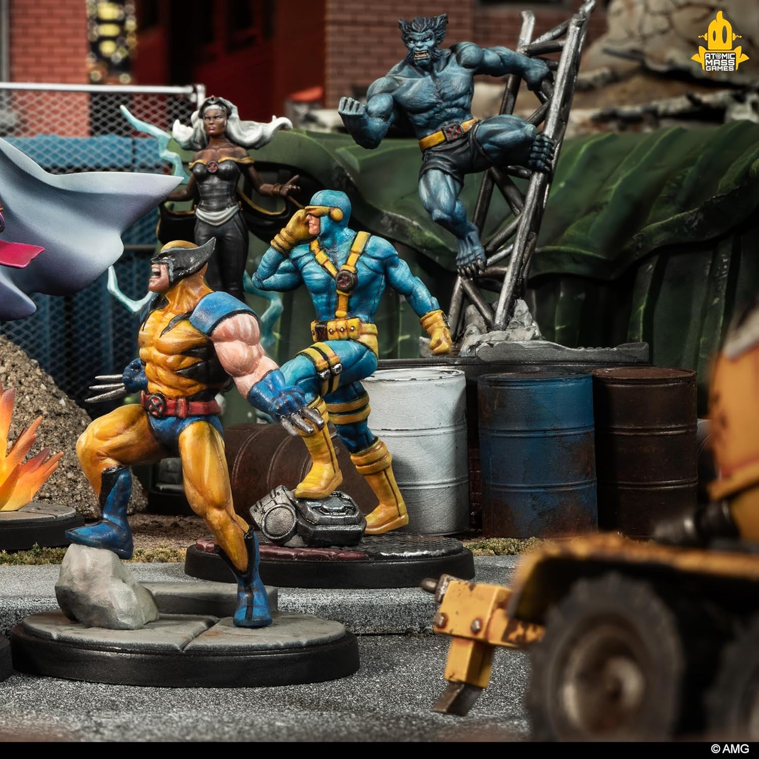 Asmodee | Marvel Crisis Protocol - Avalanche, Exodus & Lady Mastermind | Tabletop Miniatures Expansion | Ages 14+ | 2 Players | 90 Minutes Playing Time