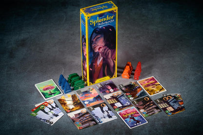 Asmodee | Splendor: The Sun Never Sets | Board Game Expansion | Ages 10+ | 2-4 Players | 30 Minutes Playing Time