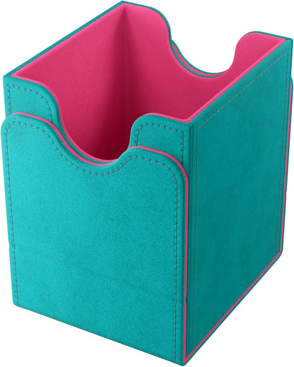 Gamegenic, Squire 100+ XL Exclusive Line Teal/Pink, up to 100 Double-Sided Cards, Colour: Turquoise/Pink