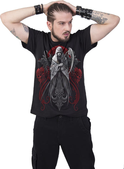 Spiral - REAPERESS (Unisex Black Short Sleeve T-Shirts) 3X Large