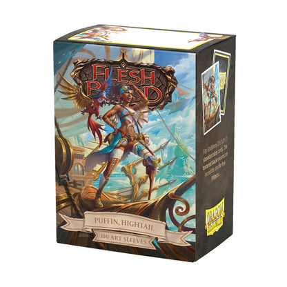 Dragon Shield | Flesh & Blood Art Sleeves | 100 CT - Smooth & Tough Premium TCG Sleeves | Compatible with Pokemon, One Piece & Magic the Gathering |