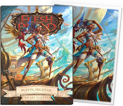 Dragon Shield | Flesh & Blood Art Sleeves | 100 CT - Smooth & Tough Premium TCG Sleeves | Compatible with Pokemon, One Piece & Magic the Gathering |