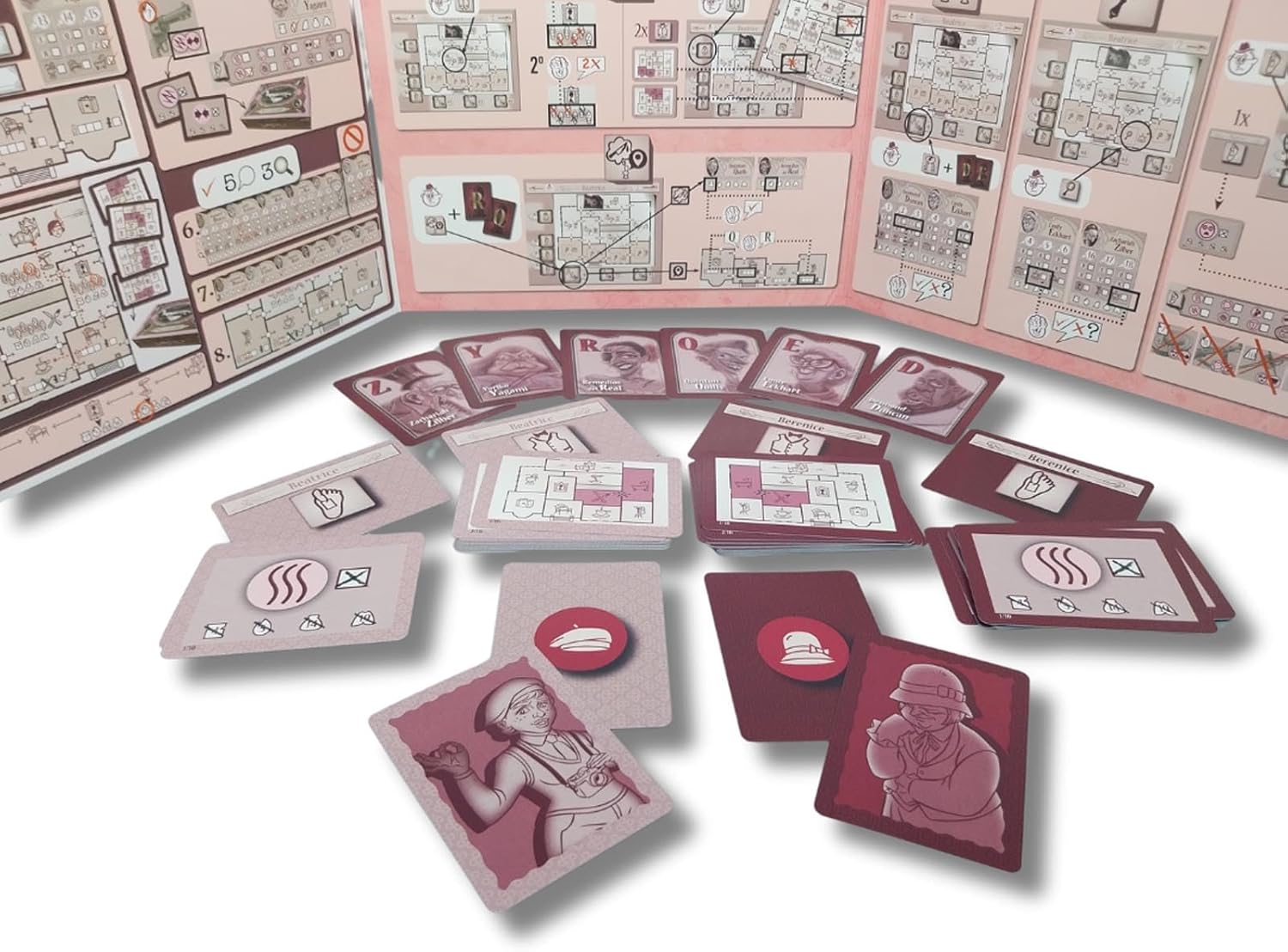 Megacorpin Games Awkward Guests 2: The Berwick Cases - Mystery Deduction Board Game | Murder Investigation, Crime Solving, Replayable Strategy Game for Adults & Teens Game in English