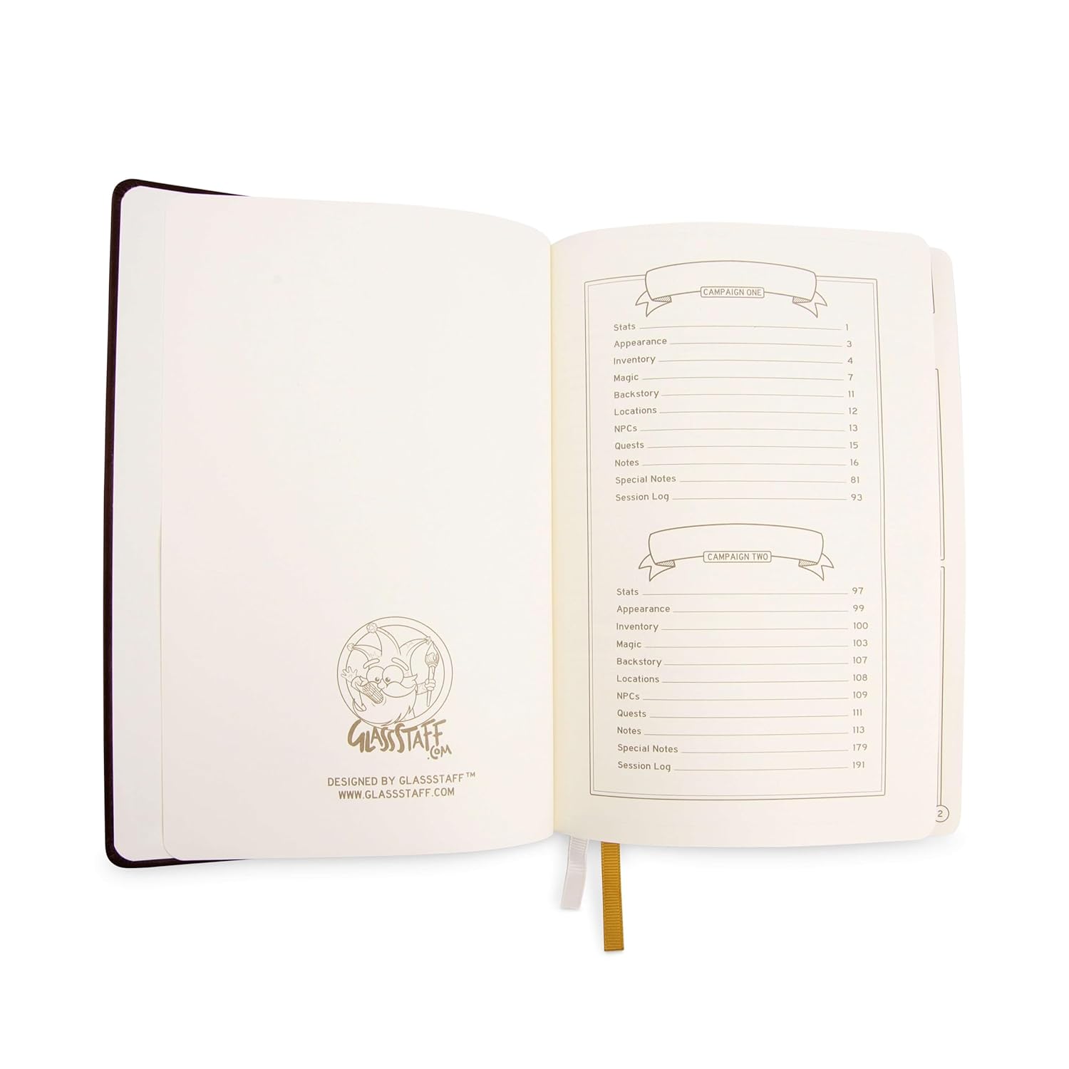 GlassStaff DnD 5e Character Notebook Journal – Player journal – Character sheet - PU leather journal dnd - Dungeons and Dragons Quest - dnd character sheets (Blue