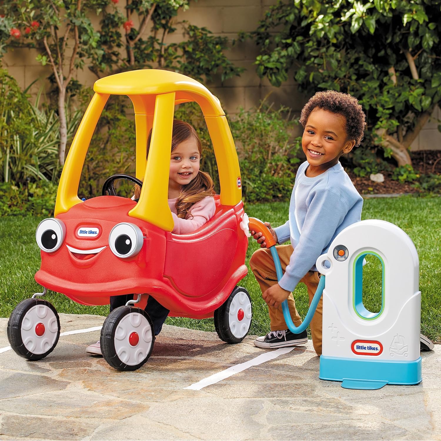 Little Tikes Cozy Stazione di Ricarica con Luci e Suoni Interattivi - Gioco Creativo - Adatto a Bambini di Età Compresa tra 18 Mesi e 5 Anni