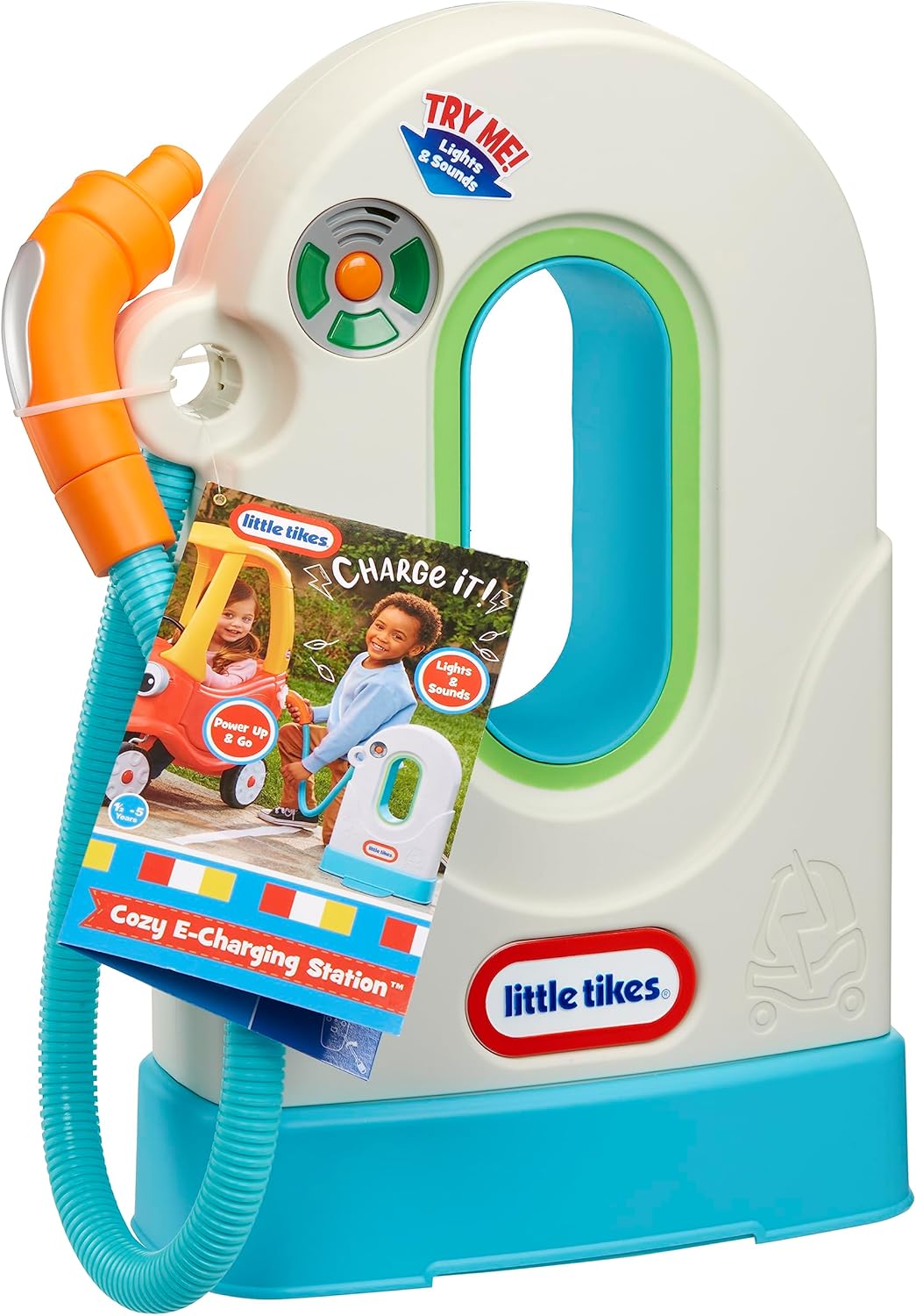 Little Tikes Cozy Stazione di Ricarica con Luci e Suoni Interattivi - Gioco Creativo - Adatto a Bambini di Età Compresa tra 18 Mesi e 5 Anni