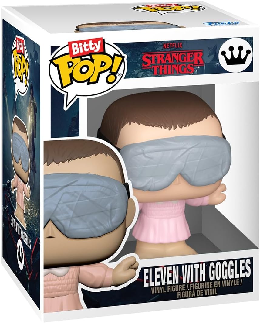 Funko Bitty Pop! Bitty Boxes: Stranger Things - Byers House Playset with 2-0.9 Inch Tiny Mini Figures - Collector's Display Case with Interior Scene and Storage - Gift Idea