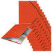 L:Elastic Folder Recycle A4 red