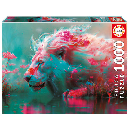 Educa - 1000 Piece Jigsaw Puzzle for Adults | King of Flowers. Includes Fix Puzzle Glue. Dimensions: 68 x 48 cm. Ages 14 and up (20235