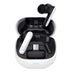 GXTrust 409 Oxxie Wireless Earbuds PS5 Switch PC Mobile, Bluetooth or USB-C Receiver, Gaming Earphones with 4 ENC Noise Cancelling Microphones, 40h Battery Life, Low Latency Stereo In Ear Buds, White