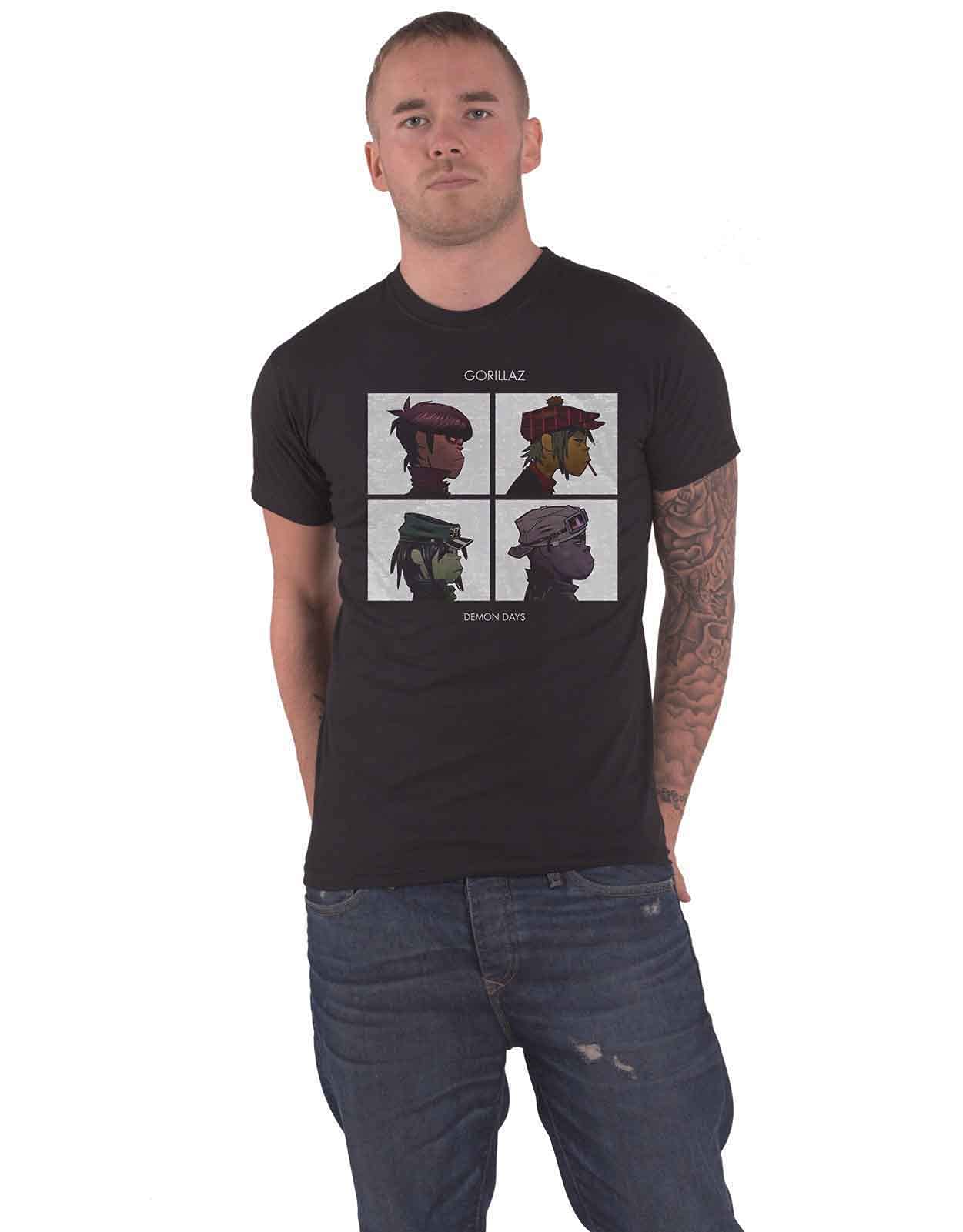 T-Shirt # Small Unisex Black # Demon Days
