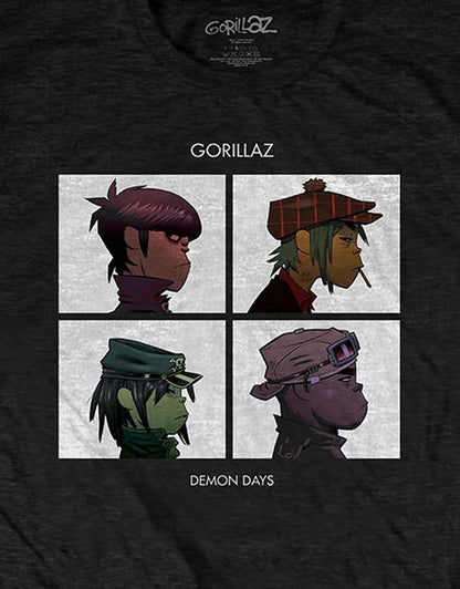 T-Shirt # Small Unisex Black # Demon Days