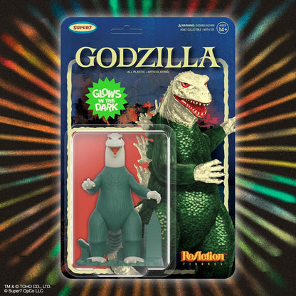 Super7 Toho Reaction Figures - Godzilla Model Kit (Glow) Action Figure