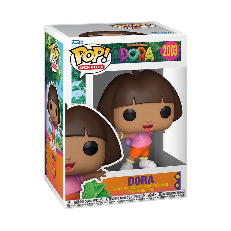 Funko Pop! Animation: Dora the Explorer - Dora - Collectable Vinyl Figure - Gift Idea - Official Merchandise - Toys for Kids & Adults - TV Fans - Model Figure for Collectors and Display