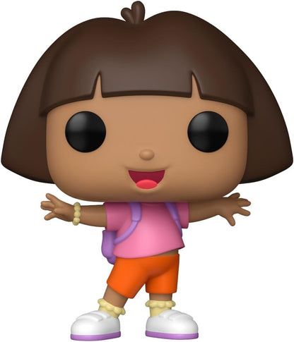 Funko Pop! Animation: Dora the Explorer - Dora - Collectable Vinyl Figure - Gift Idea - Official Merchandise - Toys for Kids & Adults - TV Fans - Model Figure for Collectors and Display