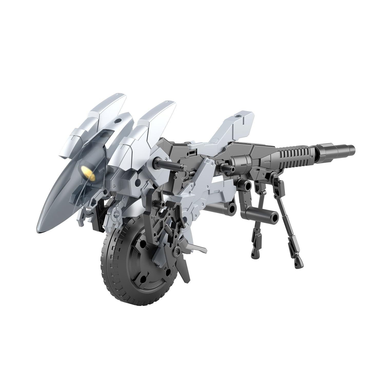 BANDAI SPIRITS 30 mm Exa-Fahrzeug (Metal Cannon Bike Ver.) Maßstab 1:144, farbcodiertes Kunststoffmodell