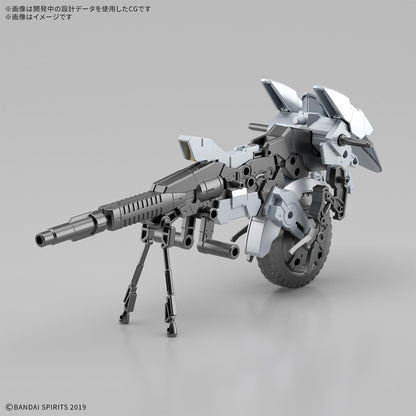 BANDAI SPIRITS 30 mm Exa-Fahrzeug (Metal Cannon Bike Ver.) Maßstab 1:144, farbcodiertes Kunststoffmodell