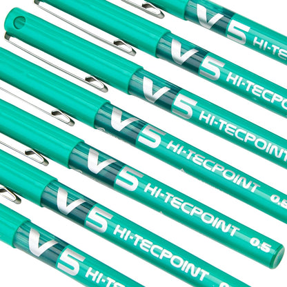 Pilot V5 Liquid Ink Rollerball 0.5 mm Tip (Box of 12