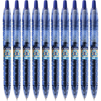 Pilot Begreen B2P Recycled Retractable Gel Rollerball 0.7 mm Tip (Box of 10