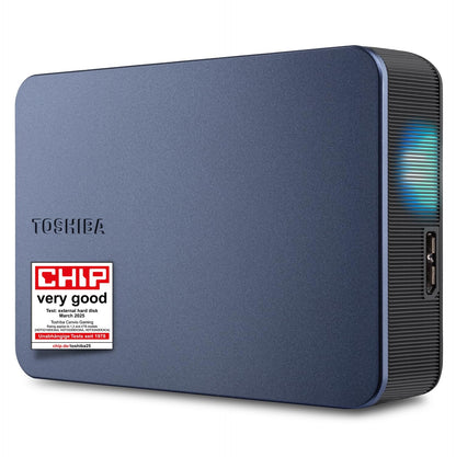 Toshiba Canvio Gaming 4TB Portable External Hard Drive, USB 3.2, for Play Station and Xbox, Black (HDTX240EK3CA)
