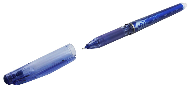 Pilot FriXion Hi-Tecpoint Tintenroller 0,5 mm Schreibspitze 0,3 mm Strichbreite 12 Stück blau