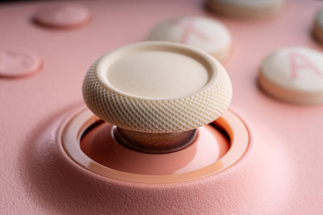 8Bitdo Ultimate 2C Wireless Controller for Windows PC and Android, with 1000Hz Polling Rate, Hall Effect Joysticks and Hall Triggers, and Remappable L4/R4 Bumpers (Peach