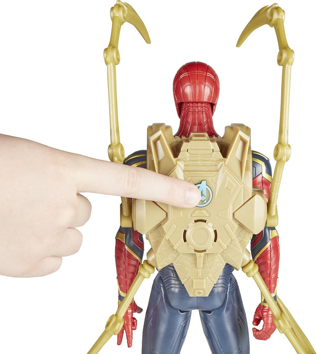 Avengers: Infinity War - Iron Spider Titan Hero Power FX (Personaggio 30cm, Action Figure), E0608103