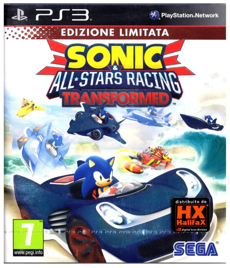 Ps3 Sonic All Star Racing Trasforme