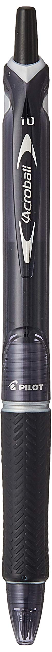 Pilot 020101001 Retractable Ballpoint Pen - Black (Pack of 10
