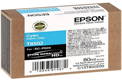Epson Cyan Ink Cartridge C13T850200