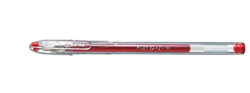 Pilot G105 Gel Ink Rollerball Pen with 0.5 mm Tip - Red (Pack of 12