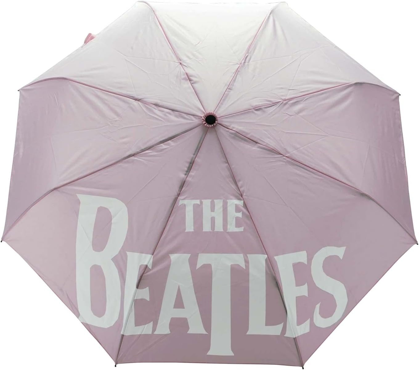 The Beatles Umbrella Drop T Logo -- Pink