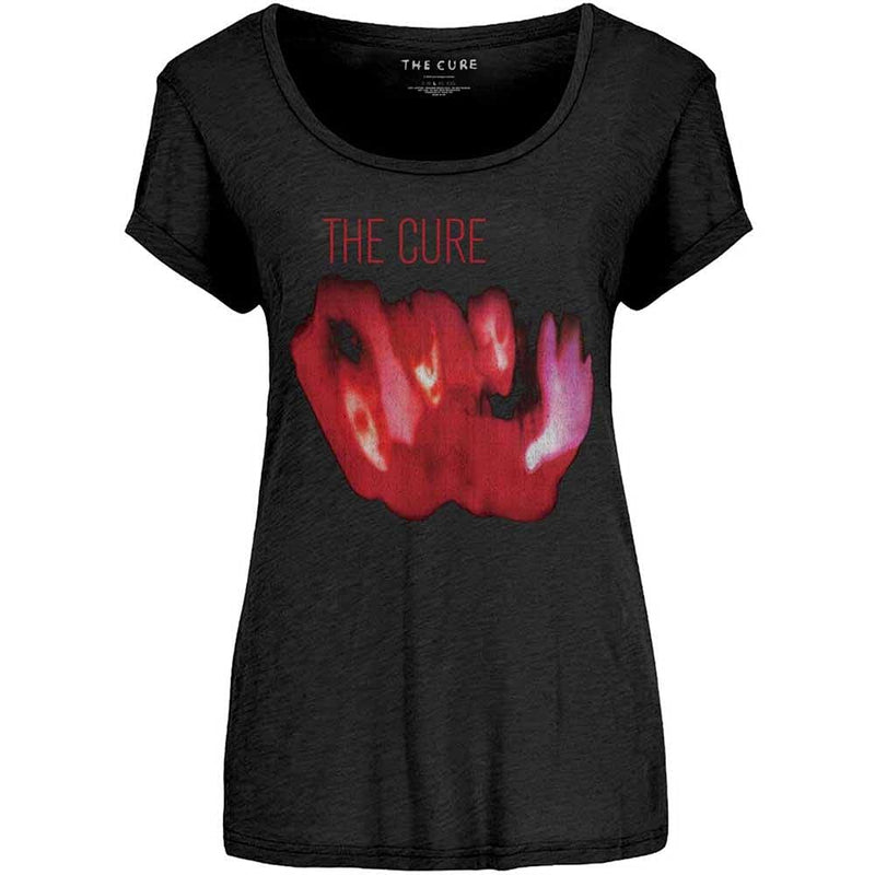 The Cure Ladies Tee: Pornography (Scoop Neck)