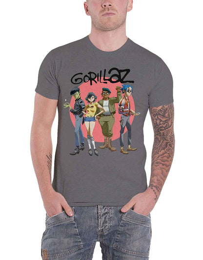 T-Shirt # Small Unisex Grey # Group Circle Rise