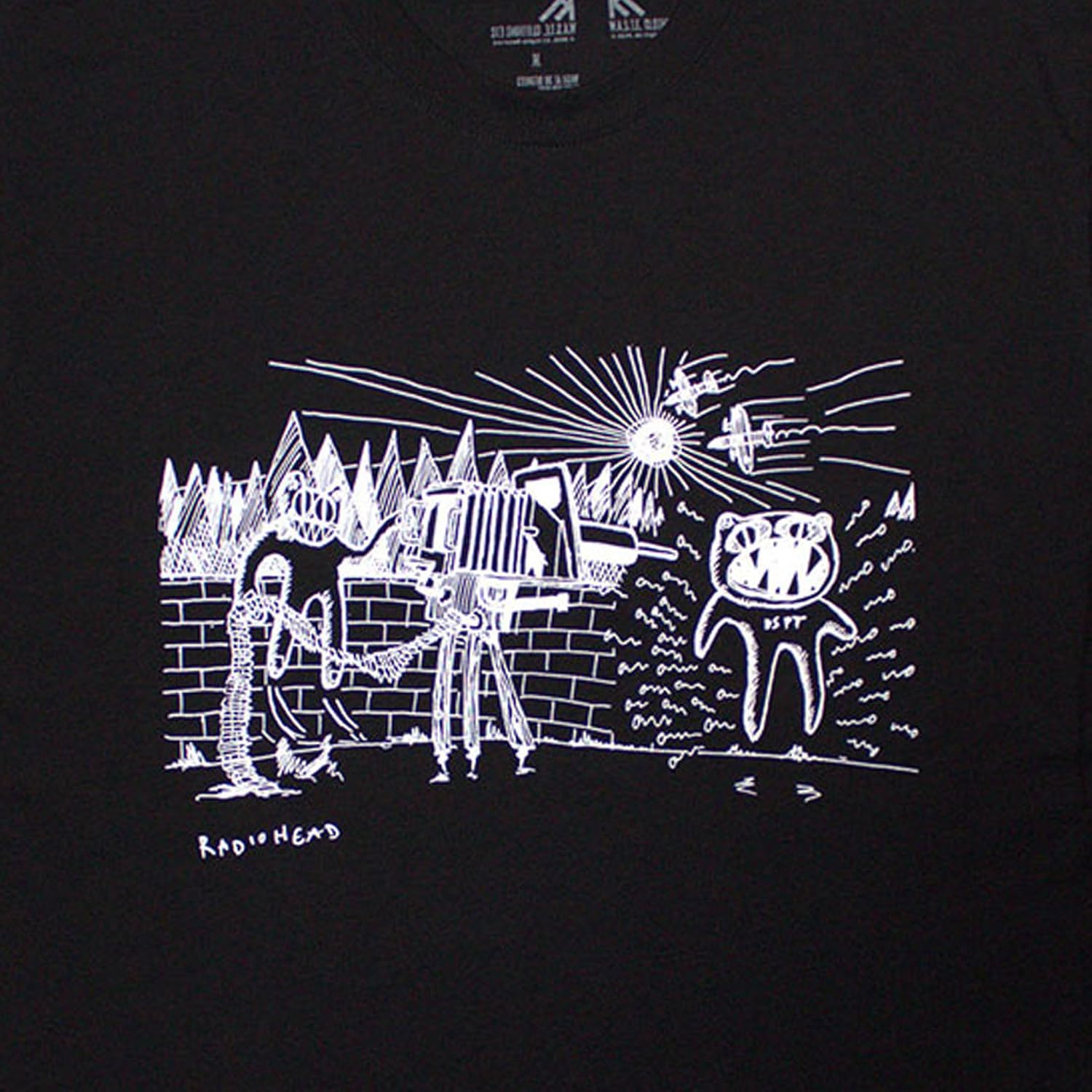 Rock Off officially Licensed Products Radiohead Despot Organic T Shirt