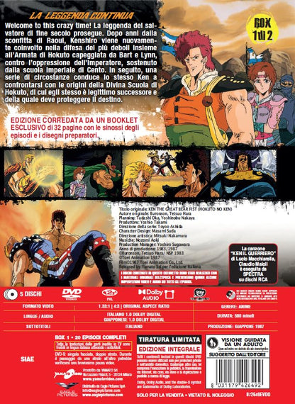 Ken Il Guerriero 2 - Parte 1 - (5 Dvd