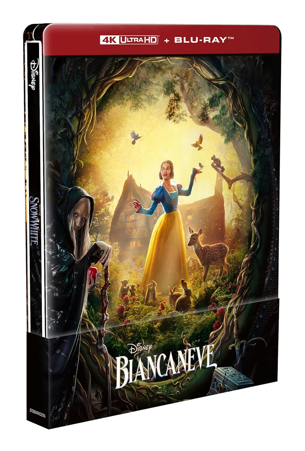 Biancaneve - Live Action - 4K Steelbook ( Bd 4K + Bd Hd