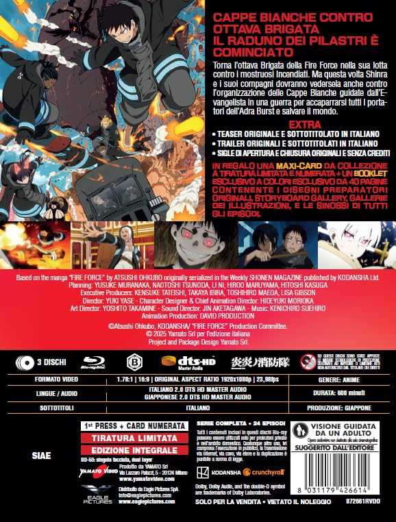 Fire Force - Stagione 2 - (3 Bd