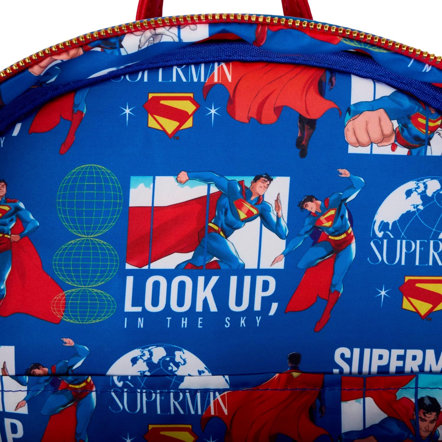 Loungefly Warner Bros Dc Superman Full-Size Backpack