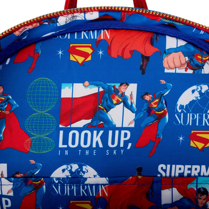 Loungefly Warner Bros Dc Superman Full-Size Backpack